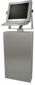 New Industrial PC Enclosure Workstation for Commercial and Industrial PCs