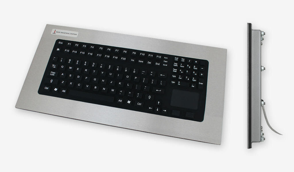 Industrial Panel Mount Keyboards, sealed to NEMA 4X standards