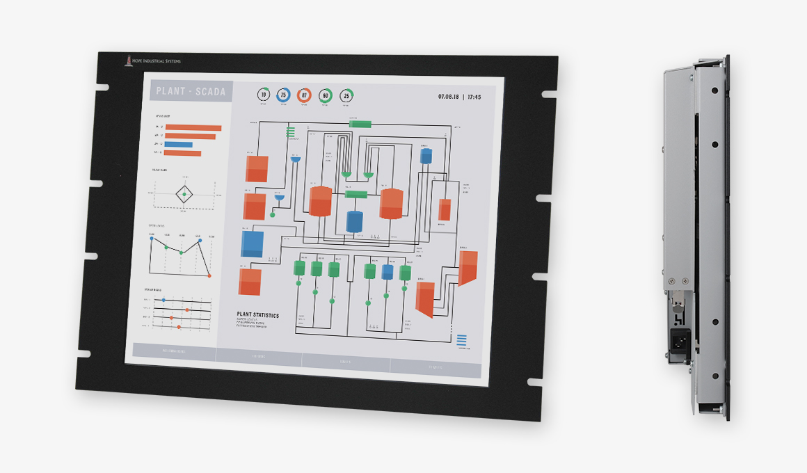 rack mount touch screen monitors free sample
