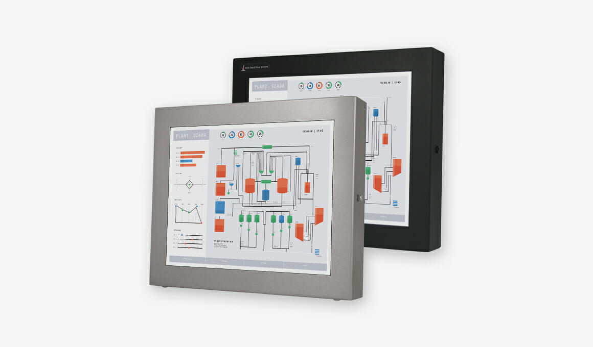 17" Fully Enclosed Industrial Monitor and Touch Screen Hope