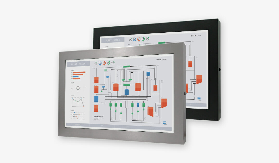 type of touch screen monitors factory