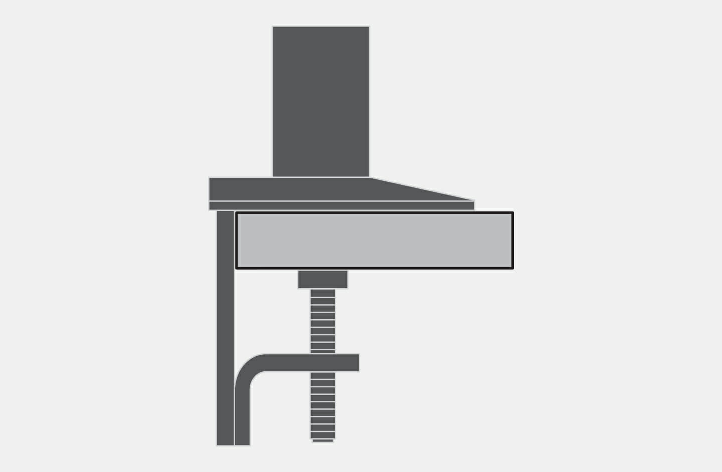 VESA Radial Arm for Universal Mount Monitors - Hope Industrial Systems