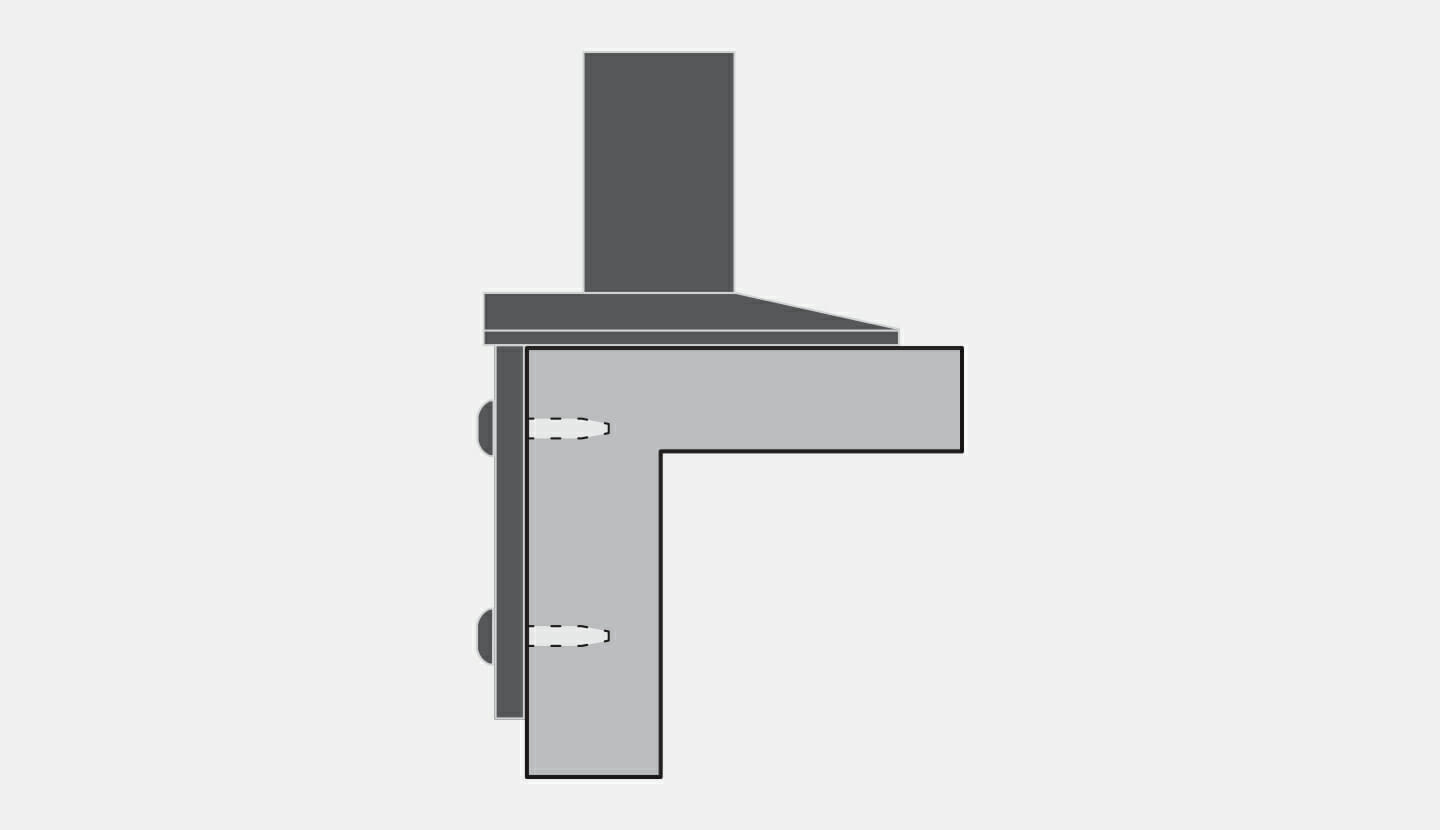 Montaje en pared VESA para monitores de montaje universal - Hope Industrial  Systems