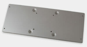 Accessory Mounting Bracket for 15" and 17" Panel Mount Monitors, with VESA Mounting Pattern