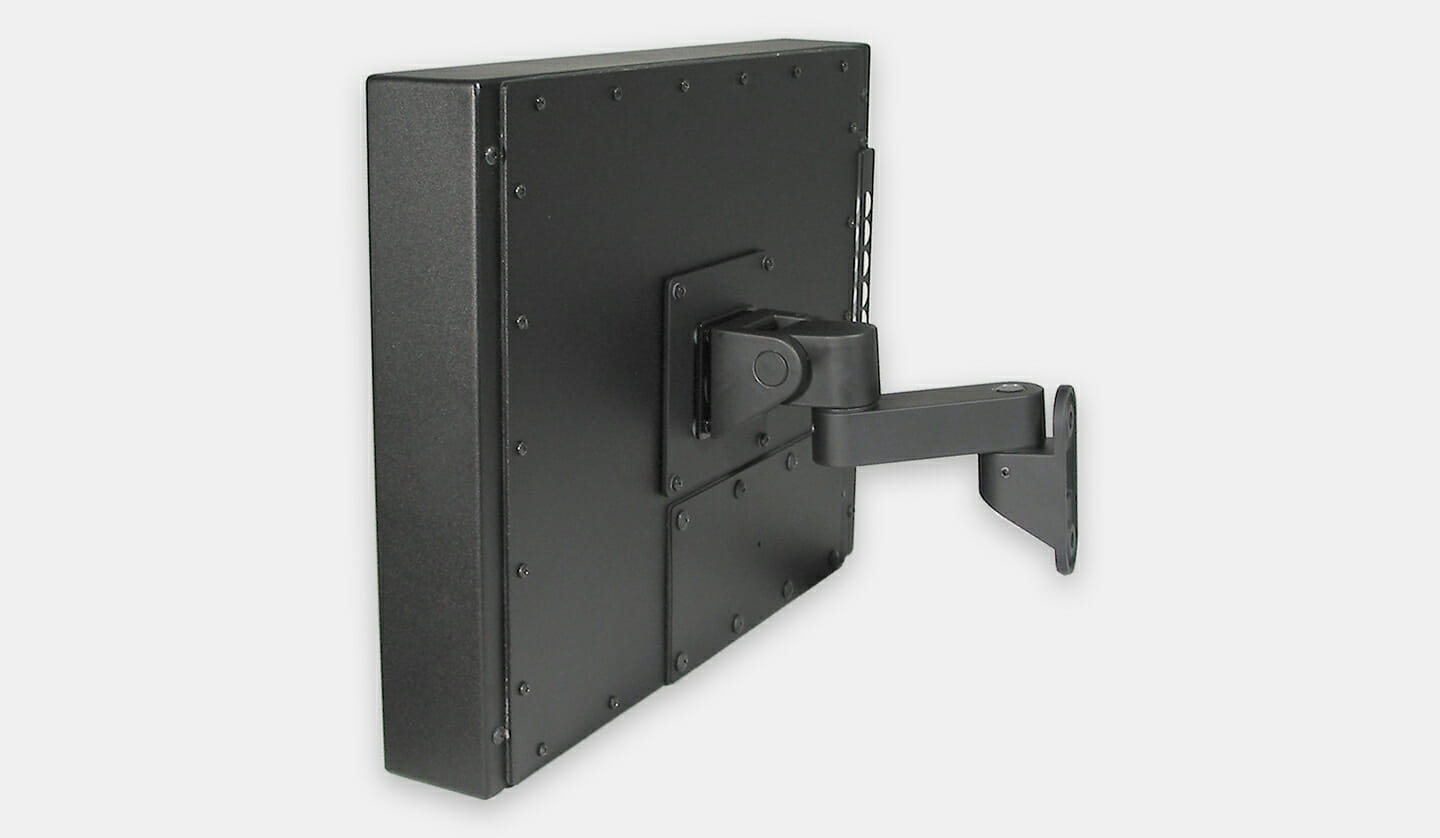 ARM-0253 display wall mount, max 25kg VESA 75x75 - 200x200 - Webshop  Hatteland Technology - Sweden