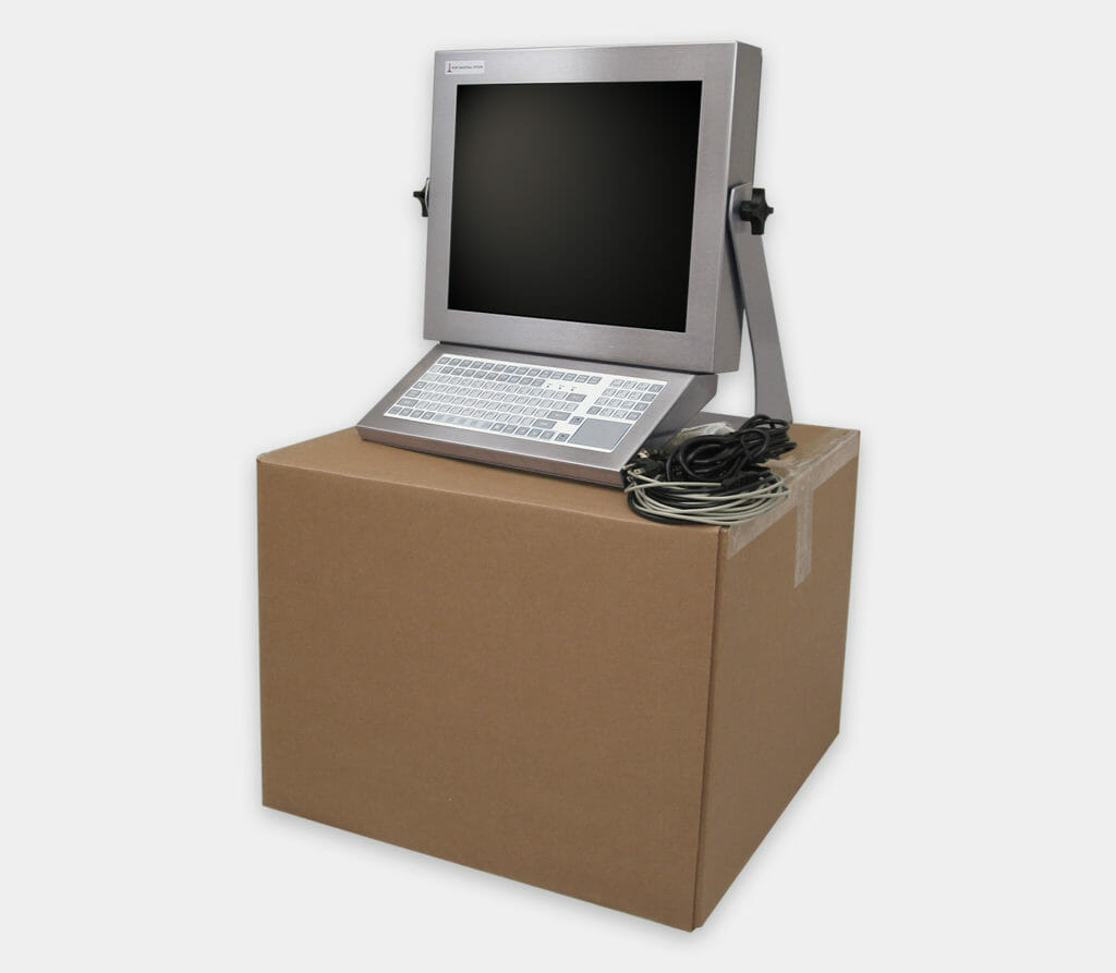 Workstation Assembly, Test, and Packaging Service for Industrial Universal Mount Monitors